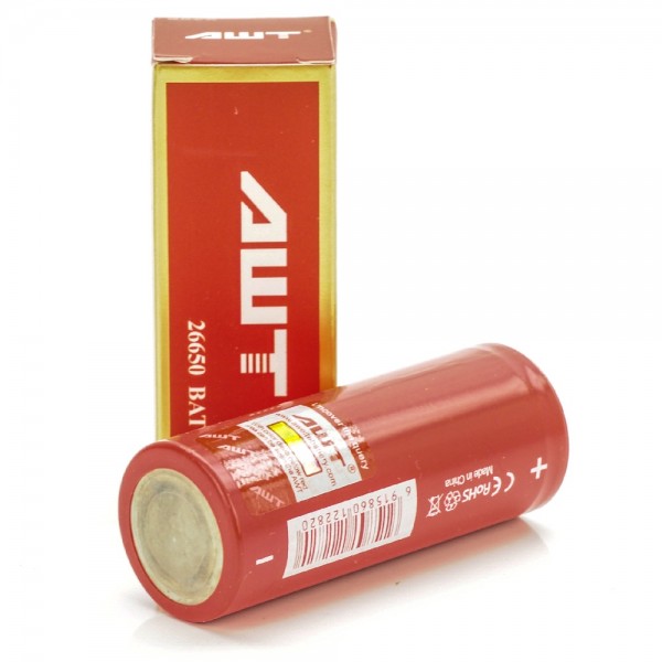AWT IMR 26650 5200mAh 45A Rechargeable Battery